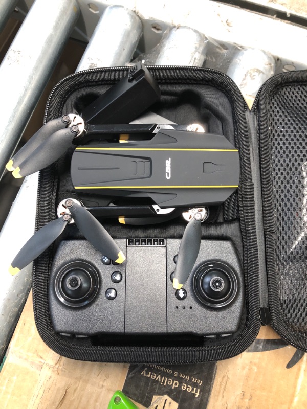 Photo 1 of (MISSING ACCORIES) (USED/FAIR) Super Enduring Brushless Motor Drone with 84 Mins Super Long Flight Time, Drone with 2K HD Camera for Beginners, CHUBORY A77 WiFi FPV Quadcopter, Follow Me, Auto Hover, Carrying Case, 3 Batteries
