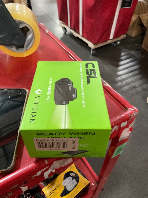 Photo 1 of ***MISSING CLAMP***

Viridian New C5L Rechargeable Universal Compact Weapon Green Laser Sight with High Output 650 Lumen Light, with SAFECharge Power Source, Universal Mounted