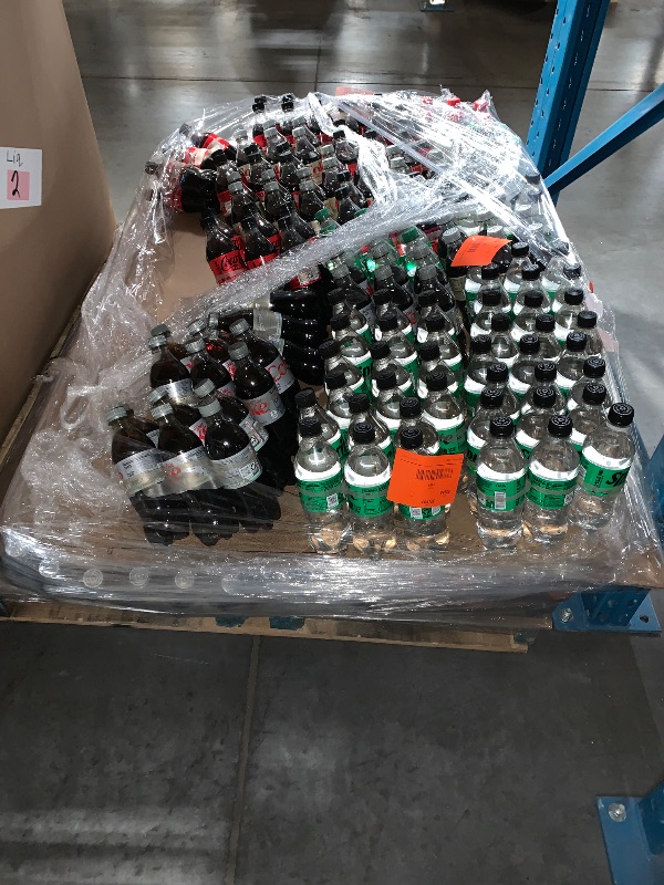 Photo 1 of ***NON-REFUNDABLE***
**UP TO 6 MONTHS PAST EXPIRATION*** 
"*PALLET SIZE MAY VARY / TRUCK OR TRAILER PICK UP ONLY*** Pallet of Variety Mix Coke Drinks. (May contain Energy Drinks, Diet Sodas. IE: Monster, Celcius, Diet Coke. Root Beer, etc
*PLEASE REFERENC