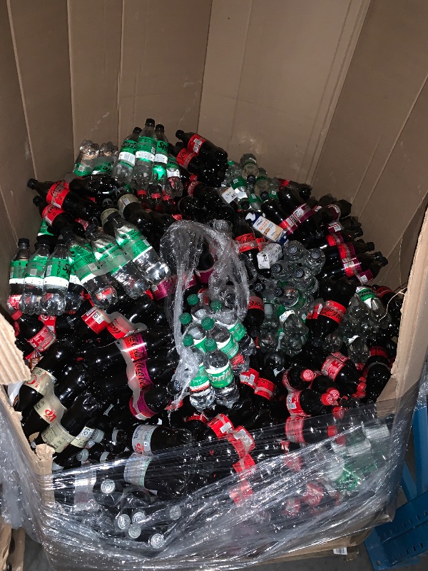 Photo 1 of ***NON-REFUNDABLE***
**UP TO 6 MONTHS PAST EXPIRATION***
"*PALLET SIZE MAY VARY / TRUCK OR TRAILER PICK UP ONLY*** Pallet of Variety Mix Coke Drinks. (May contain Energy Drinks, Diet Sodas. IE: Monster, Celcius, Diet Coke. Root Beer, etc
*PLEASE REFERENCE