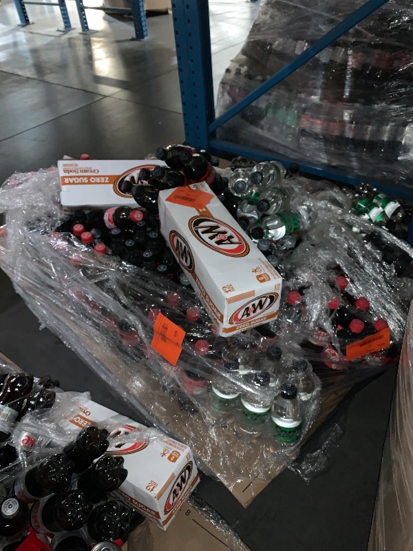 Photo 1 of ***NON-REFUNDABLE***
**UP TO 6 MONTHS PAST EXPIRATION*** 
"*PALLET SIZE MAY VARY / TRUCK OR TRAILER PICK UP ONLY*** Pallet of Variety Mix Coke Drinks. (May contain Energy Drinks, Diet Sodas. IE: Monster, Celcius, Diet Coke. Root Beer, etc
*PLEASE REFERENC