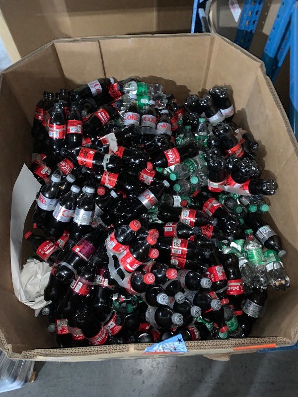 Photo 1 of ***NON-REFUNDABLE***
**UP TO 6 MONTHS PAST EXPIRATION***
"*PALLET SIZE MAY VARY / TRUCK OR TRAILER PICK UP ONLY*** Pallet of Variety Mix Coke Drinks. (May contain Energy Drinks, Diet Sodas. IE: Monster, Celcius, Diet Coke. Root Beer, etc
*PLEASE REFERENC