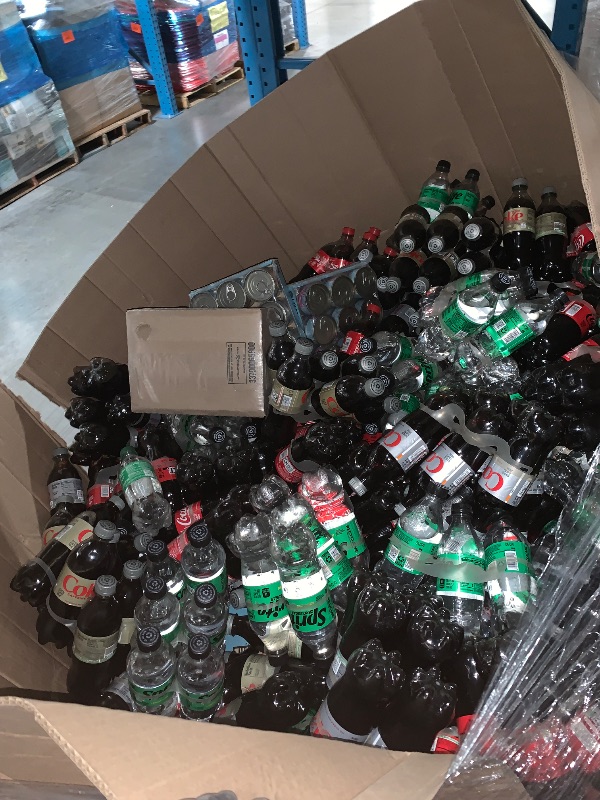 Photo 1 of ***NON-REFUNDABLE***
**UP TO 6 MONTHS PAST EXPIRATION*** 
"*PALLET SIZE MAY VARY / TRUCK OR TRAILER PICK UP ONLY*** Pallet of Variety Mix Coke Drinks. (May contain Energy Drinks, Diet Sodas. IE: Monster, Celcius, Diet Coke. Root Beer, etc
*PLEASE REFERENC