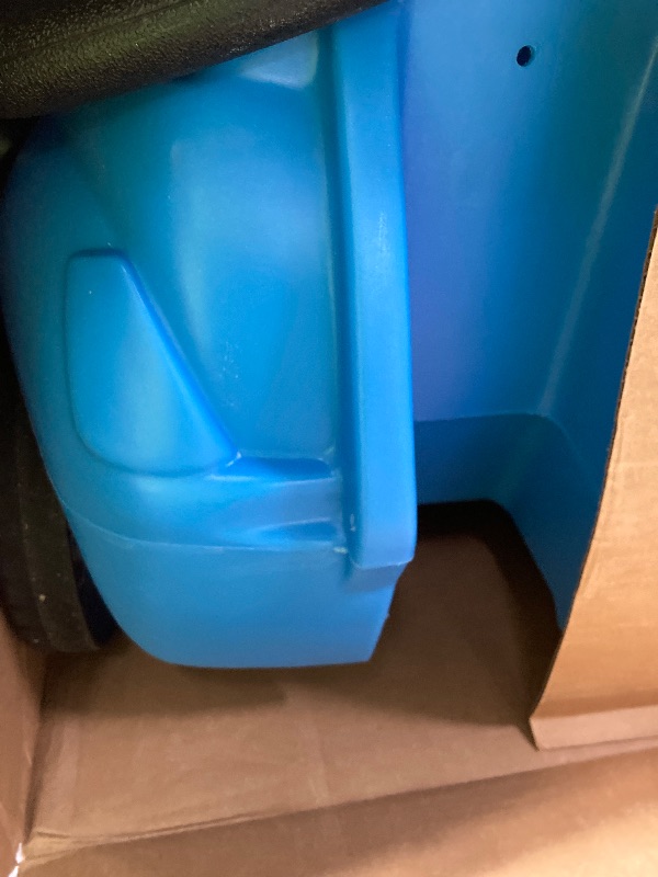 Photo 1 of ***SELLING AS PARTS ONLY, MISSING WINDSHIELD WITH CUP HOLDER, & HANDLE*** Step2 Whisper Ride II Buggy Kids Push Car, Ride On Toy, Stroller Substitute, Includes Seat Belt & Horn, Made of Durable Plastic, Max Weight 50 lbs., For Toddlers 1.5-4 Years Old, Bl