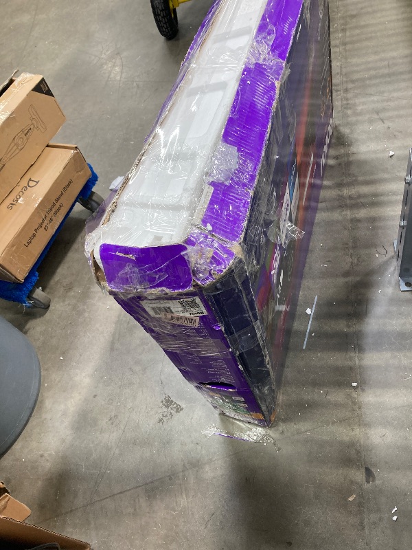 Photo 1 of ***MISSING LEG STAND***SELLING AS IS ****Roku Smart TV – 43-Inch Select Series 4K HDR RokuTV with Roku Enhanced Voice Remote, Brilliant 4K Picture, Automatic Brightness, & Seamless Streaming – Live Local News, Sports, Family Entertainment   ***(BOX RIPPED
