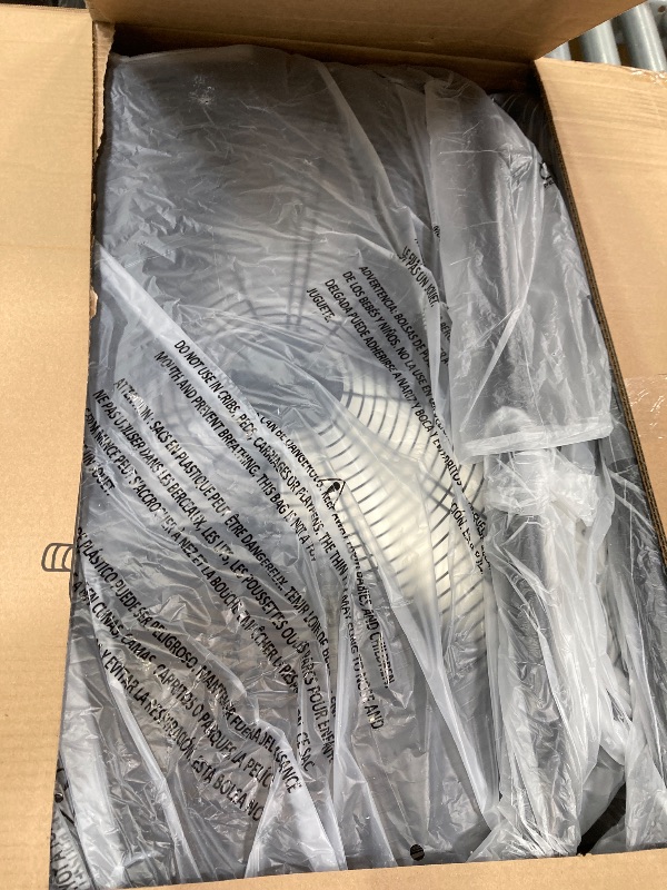 Photo 1 of 24” Industrial Drum Fan 9260 CFM High Velocity Floor Fan 3 Speed Air Circulator W/180°Tilt Black
