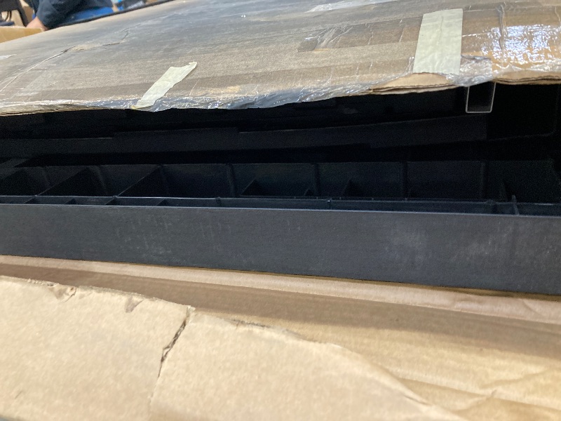 Photo 1 of ***(SELLING AS PARTS ONLY)***
YITAHOME Outdoor Storage Box with Cushion, 120 Gallon Waterproof Deck Box for Garden Tools, Patio Cushions, and Pool Accessories, Lockable, Easy Assembly, Versatile Bench or Table (Black)  ***(OPEN BOX, BOX RIPPED/TORN)***