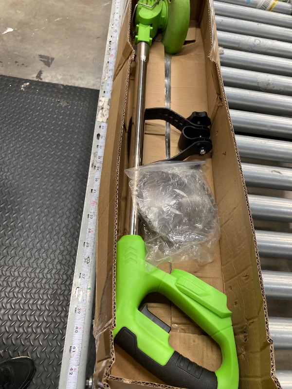 Photo 1 of **MISSING PARTS/NO BATTERIES OR POWER CORD**YAHHU 21V Cordless 3-in-1 Weed Wacker, Trimmer, Edger & Mower with Multi-Blade System for Effortless Lawn & Garden Care
