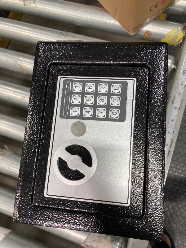 Photo 1 of **LOCKED/NO KEY**Ktaxon 0.17 Cubic Feet 9" x 6.7" x 6.7" Safe Box, Electronic Security Lock Box Safes, for Home Office Hotel

