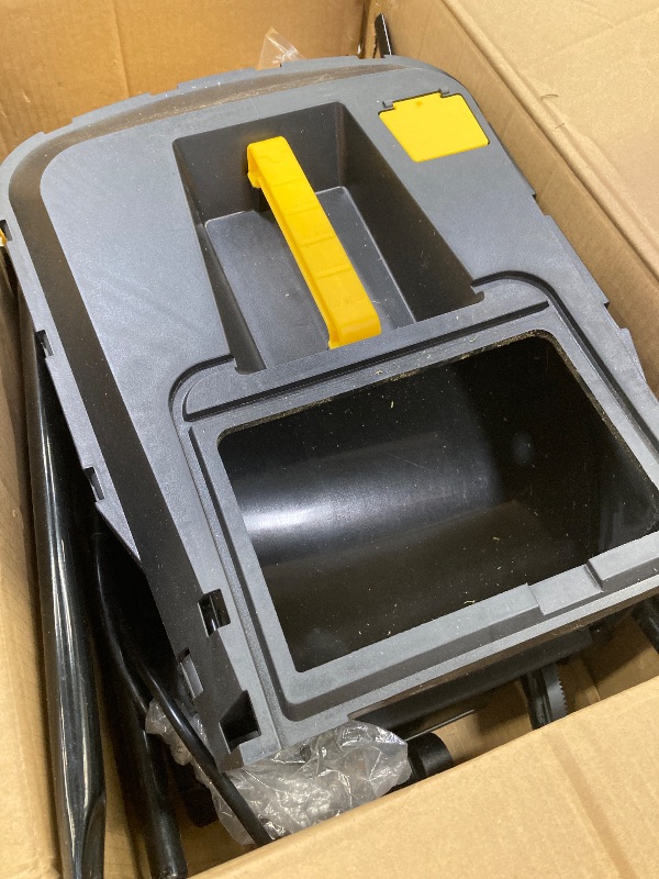Photo 1 of ***SELLING AS PARTS ONLY *** 
ZEGJAW Electric Lawn Mower Corded, 13 Inch 11-Amp Lawn Mowers with 8 Gallon Collection Bag, 3-Position Cutting Height Adjustment for Lawn Care
