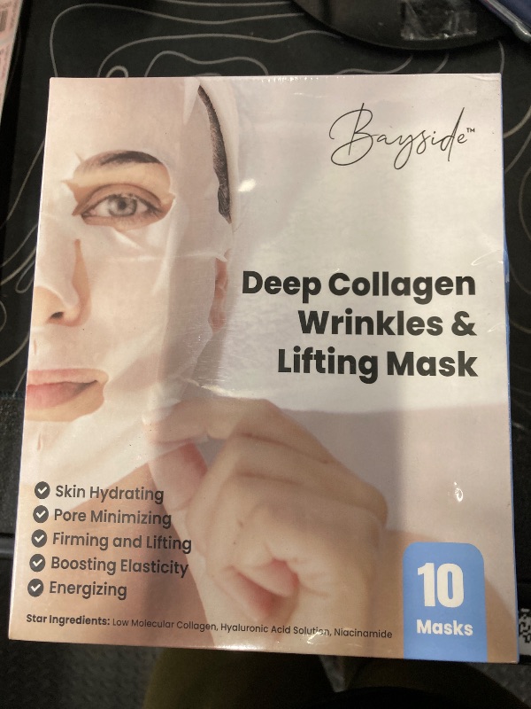 Photo 1 of 10x Bayside Deep Collagen Lifting Mask Anti Wrinkle Moisturizing Face Smooth