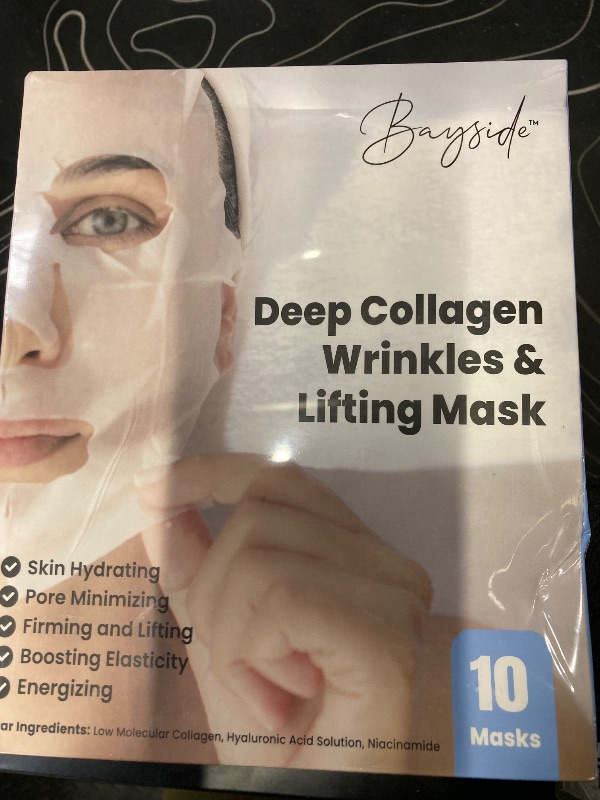 Photo 1 of 10x Bayside Deep Collagen Lifting Mask Anti Wrinkle Moisturizing Face Smooth