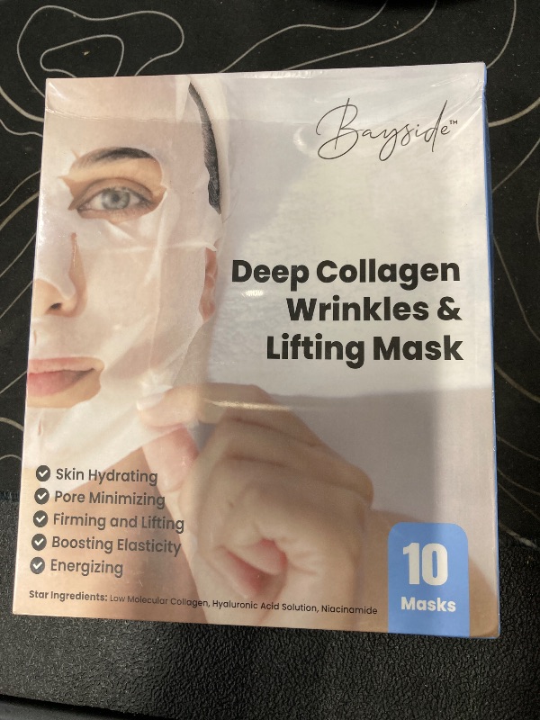 Photo 1 of 10x Bayside Deep Collagen Lifting Mask Anti Wrinkle Moisturizing Face Smooth