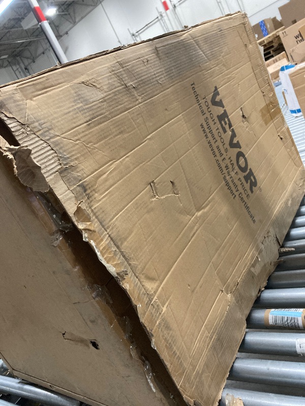Photo 1 of **DISPLAY PANEL NOT LIGHTING UP/HAS DENTS ON SIDE BOTTOM**VEVOR Commercial Ice Maker 265 lbs./24H w/88 lbs. Storage Capacity 25.59in. Full Size Cubes Ice Machine Stainless Steel Sliver