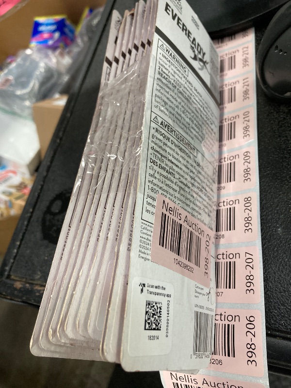 Photo 1 of 10 hole packs Eveready CR2032 Lithium 3V Coin Battery 10 Pack, Batteries for Watches, AirTags, Key Fobs, Small Electronics