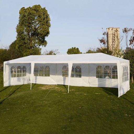 Photo 1 of 10' X 30' Tent Canopy 5 Sidewall Pavilion
