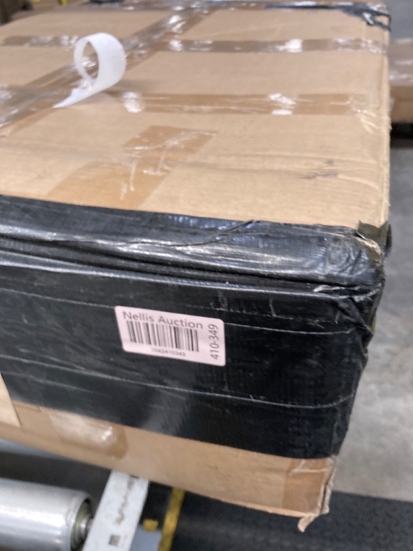 Photo 1 of Tribesigns Modern Dining Table, 63" Large Kitchen Table for 4-6 People, Unique Rectangular Dinner Table Kitchen & Dining Room Furniture with Faux Marble Tabletop and Geometric Legs