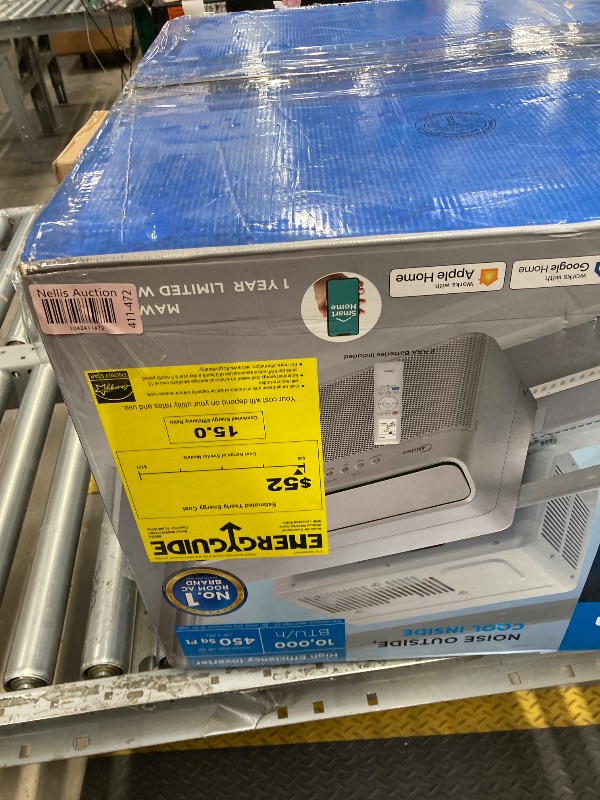Photo 1 of ***(DAMAGE POWER CORD CUT -SELLING AS IS-PARTS ONLY )***SOME SCUFFS/SCRATCHES
Midea MAW10V1QWT U-Shaped AC Window Air Conditioner