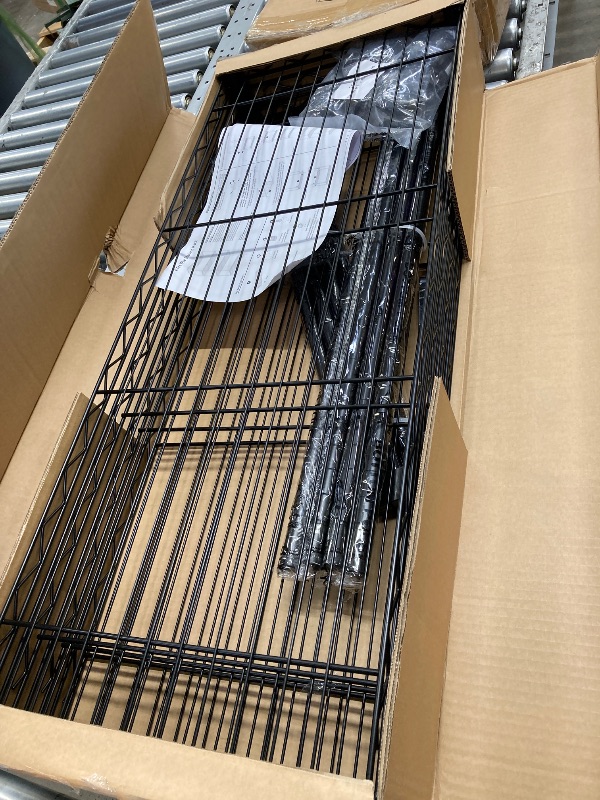 Photo 1 of 14x36x54 Inch 4-Shelf Storage Shelves Heavy Duty Shelving Unit for Kitchen Metal Shelves Garage Organizer Wire Rack Shelving Storage Unit Shelf Adjustable Utility NSF Certification Commercial