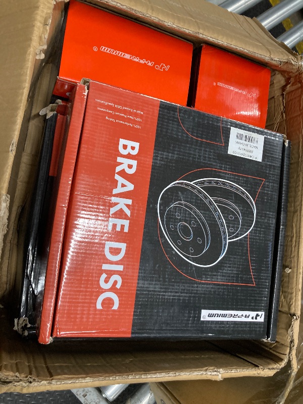 Photo 1 of 2014-2019 Brake Pad and Rotor Kit Set of 12 Front & Rear  A- Premium