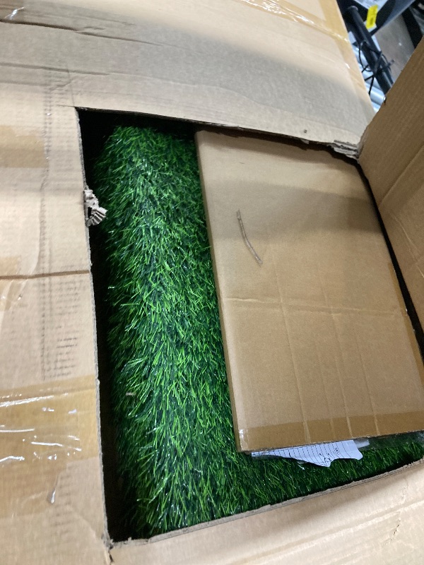 Photo 1 of ***(MISSING PARTS, BOX RIPPED/TORN)*** Leitee 6" EVA Portable Pitching Mound for Baseball Softball Pitchers Mound One-Piece Youth Training Pitchers Mound for Indoor Outdoor Pitching Practice and Training 6" H x 6'8"L x 2'6"W