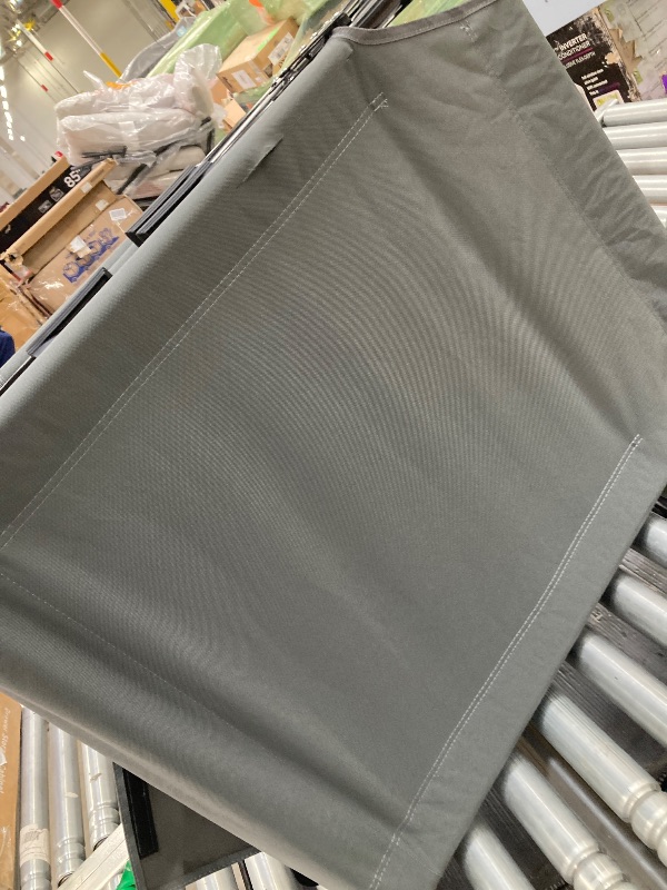 Photo 1 of ***(SELLING AS PARTS ONLY, RIP IN FABRIC, PARTS ONLY)***
Gymax Portable Beach Chaise Lounge Chair Folding Reclining Chair w/ Facing Hole Grey
