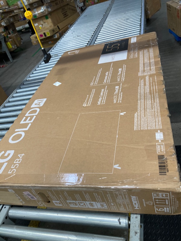 Photo 1 of LG 55-Inch Class OLED B4 Series Smart TV 4K Processor Flat Screen with Magic Remote AI-Powered with Alexa Built-in (OLED55B4PUA, 2024)