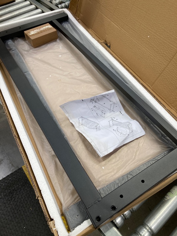 Photo 1 of ***PARTS ONLY -SELLING AS PARTS ONLY -MISSING PIECE/INCOMPLETE*** 
Kings Brand Furniture Twin Size Black Metal Bed Frames 
***(ORIGINAL STOCK PHOTO NOT AVAILABLE)***