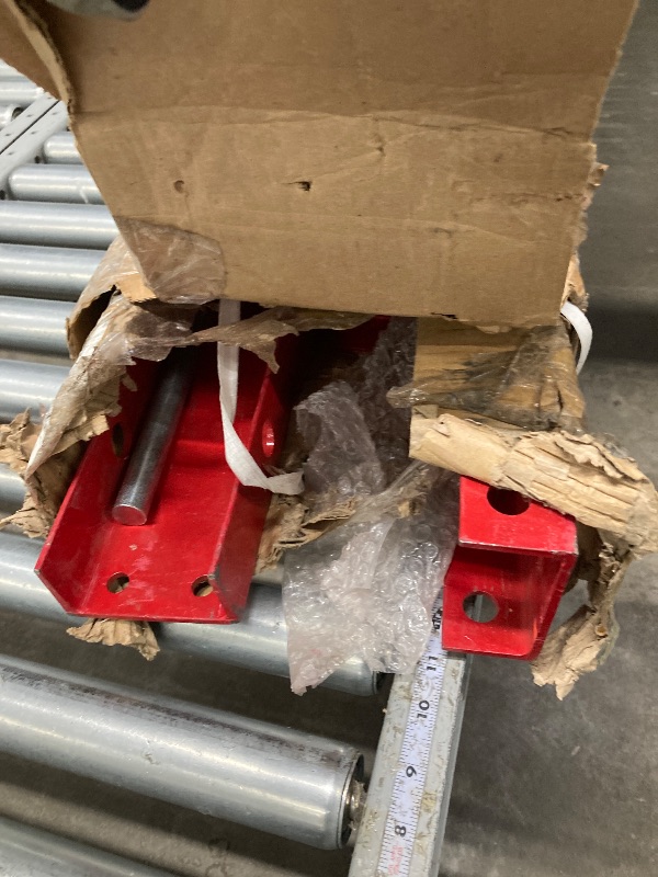 Photo 1 of ***PARTS ONLY***
20-Ton Hydraulic Shop Press, Heavy Duty Benchtop Hydraulic Shop Press with 2 Press Plates, H-Frame Pneumatic Shop Press Adjustable Height,Red