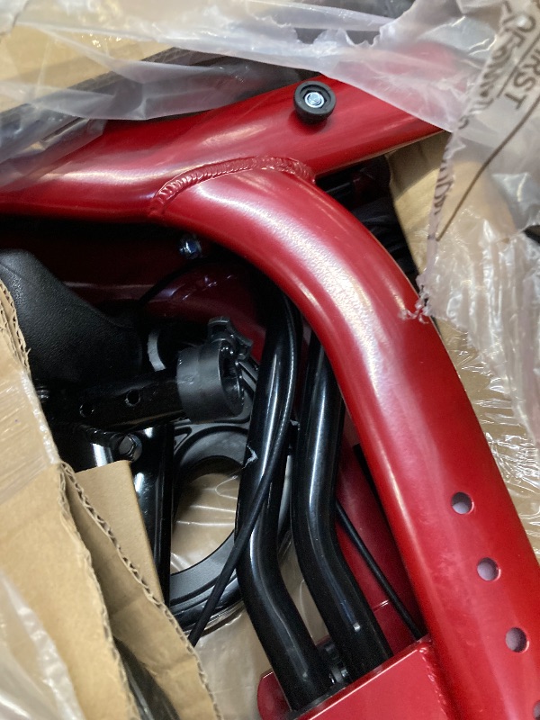 Photo 1 of ***The model may vary****
Walkers for Seniors, Rollator Walker with Seat, 350 lb Weight Capacity, 18" Big Seat, 8" All-Terrain Wheels, 6-Level Adjustable Height, Lightweight Aluminum Frame Rollator Walkers for Seniors (Red)
