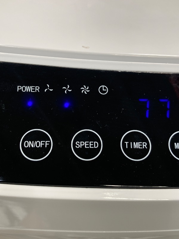 Photo 1 of ***MISSING REMOTE, PIPE, SOME SCUFFS/SCRATCHES*** 3 IN 1 Swamp Cooler Air Conditioner, 32" Portable AC with 4.2 Gal Water Tank, 4 Ice Packs, Remote, 4 Mode, 3 Speed, 120° Oscillation, 12 H Timer, Evaporative Air Cooler for Indoor Room, Bedroom   ***MISSIN