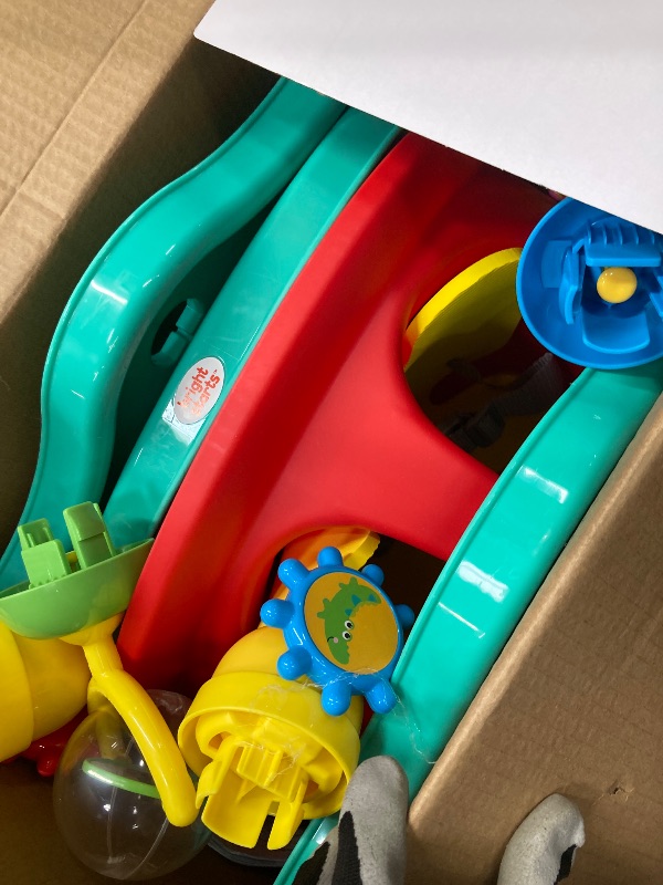 Photo 1 of **MISSING TOP PART**Bright Starts 3-in-1 SuperSeat Playful Paradise, Baby Activity Seat with Toys, Snacking Tray, Booster Seat, BPA Free Tray, Unisex, 6 Months +