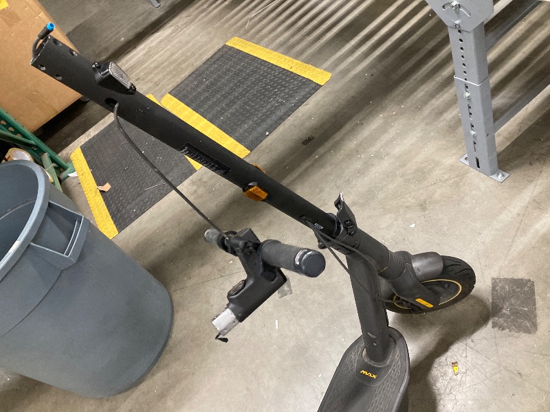 Photo 1 of **NO BOX/PARTS ONLY**Segway Ninebot MAX Electric Kick Scooter w/Powerful Motor, Long Miles Range, 18.6 & 22mph Top Speed, Dual Suspension (MAX G2 Only), Scooter for Adults UL-2271 2272 Certified