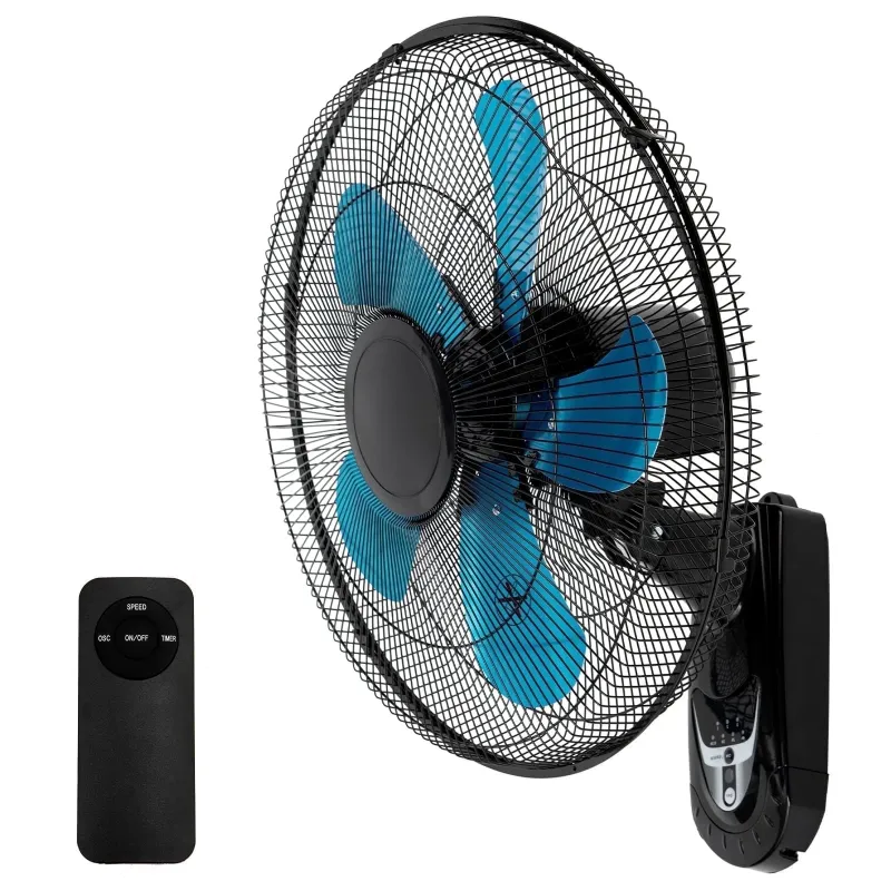 Photo 1 of ***PARTS ONLY***
Wall Mount Fan 20 Inch with Remote, 3-speed Oscillating Quiet Fan with 5 metal Blades, Adjustable Tilt and Timing, High Velocity Fans for Bedroom, Gym, Office, Warehouse, Garage, Blue
