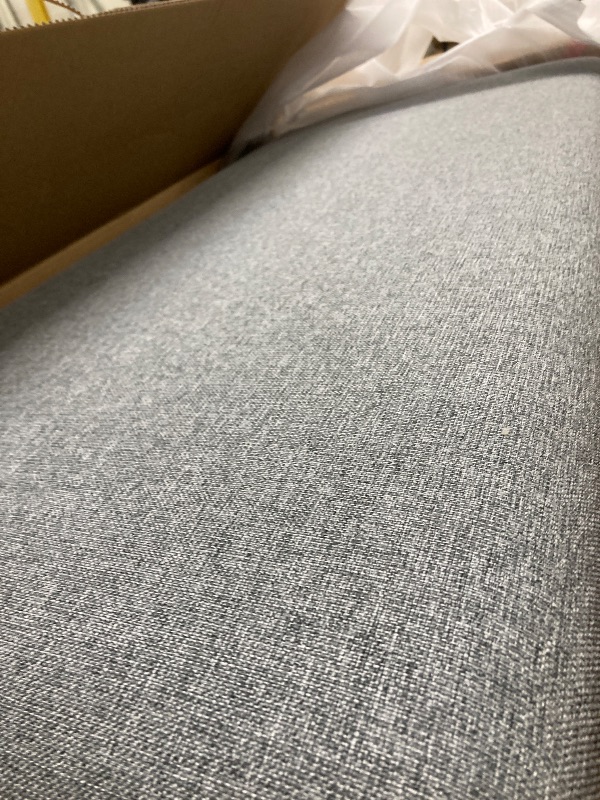 Photo 1 of **BOX 1 OF 2 ONLY/INCOMPLETE SET/CONTAINS CHAISSE AND OTHER PARTS**Ball & Cast Convertible Sofa Bed with Reversible Storage Chaise,Linen Sleeper Sofa Couch L Shaped Pull Out Couch Bed,Small Corner Sectional Sofa Couches for Living Room,Light Grey