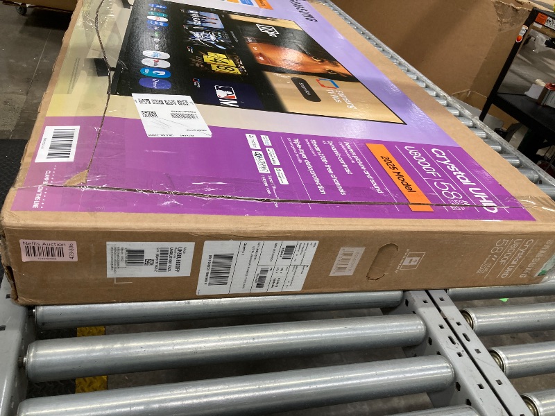 Photo 1 of ***PARTS ONLY***
Samsung 58-Inch Class Crystal UHD U8000F 4K Smart TV (2025 Model) Endless Free Content, Crystal Processor 4K, MetalStream Design, Knox Security, Alexa Built-in