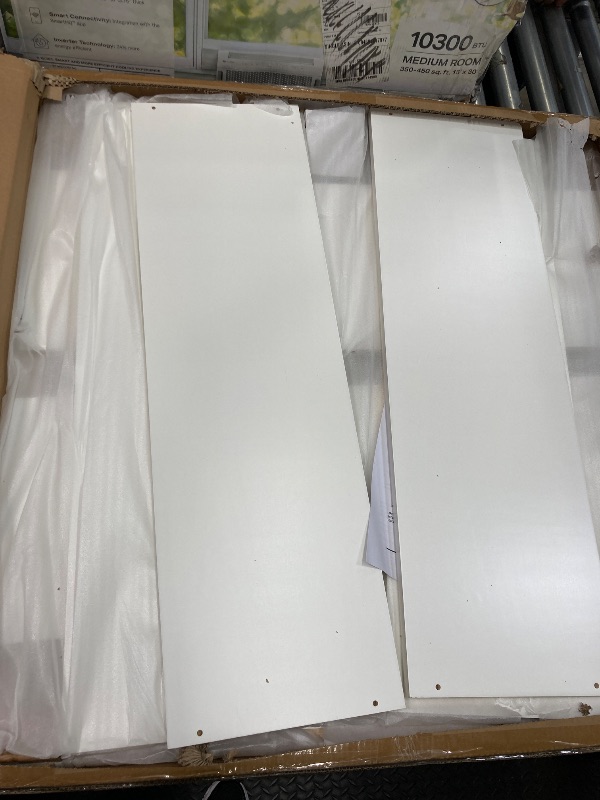 Photo 1 of ***parts only*** Brookings r Unassembled Wall Kitchen Cabinet W3636, 36 W x 12 D x 36 H, Painted White, Solid Wood, Design House, 543173