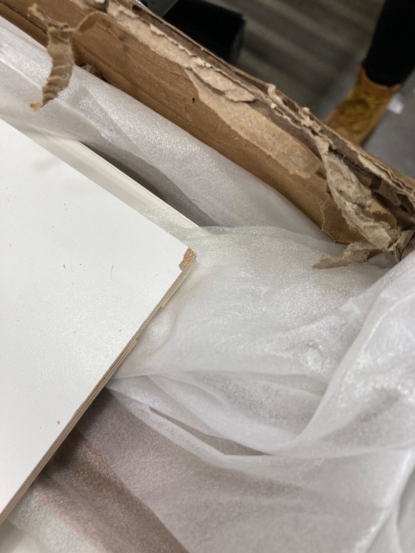 Photo 1 of ***parts only*** Brookings r Unassembled Wall Kitchen Cabinet W3636, 36 W x 12 D x 36 H, Painted White, Solid Wood, Design House, 543173