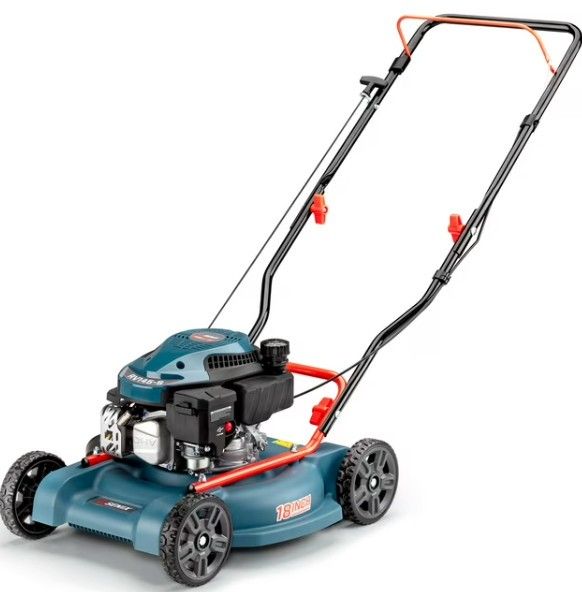 Photo 1 of ***PARTS ONLY***
SENIX Gas Lawn Mower 18in 144cc 4-Cycle Engine Push Mower with Side Discharge
