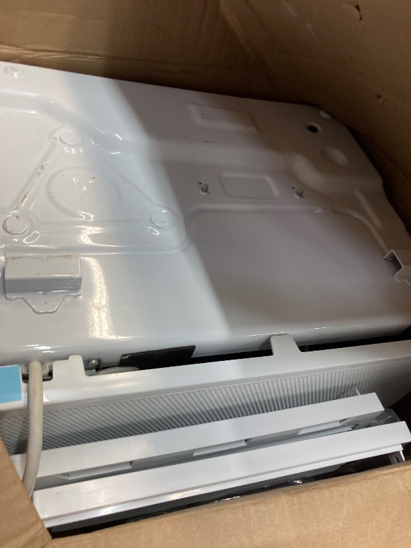 Photo 1 of ***PARTS ONLY -POSSIBLE COOLING ISSUES -SELLING AS PARTS ONLY)*** 
AWCS08WWA Window Air Conditioner, Wi-Fi Enabled, Energy-Efficient Cooling for Medium Rooms up to 350 sq ft, Easy Install Kit, Control Using Remote or Smartphone App, New 8,000 BTU, White  