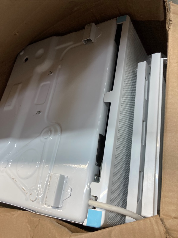 Photo 1 of ***PARTS ONLY -POSSIBLE COOLING ISSUES -SELLING AS PARTS ONLY)*** 
AWCS08WWA Window Air Conditioner, Wi-Fi Enabled, Energy-Efficient Cooling for Medium Rooms up to 350 sq ft, Easy Install Kit, Control Using Remote or Smartphone App, New 8,000 BTU, White  