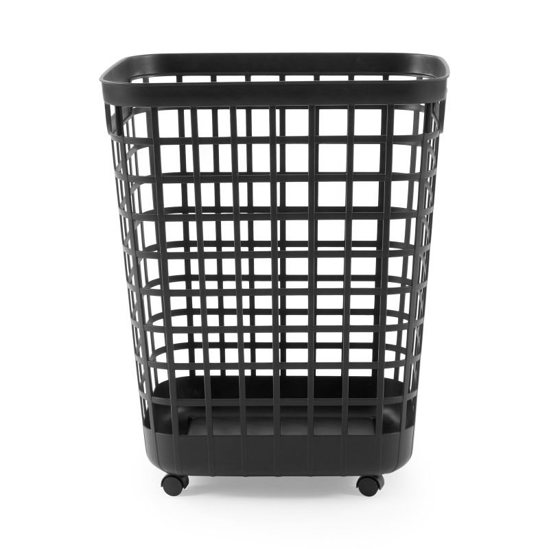Photo 1 of 2.6 Bushel Rolling Hamper Black
2 pack