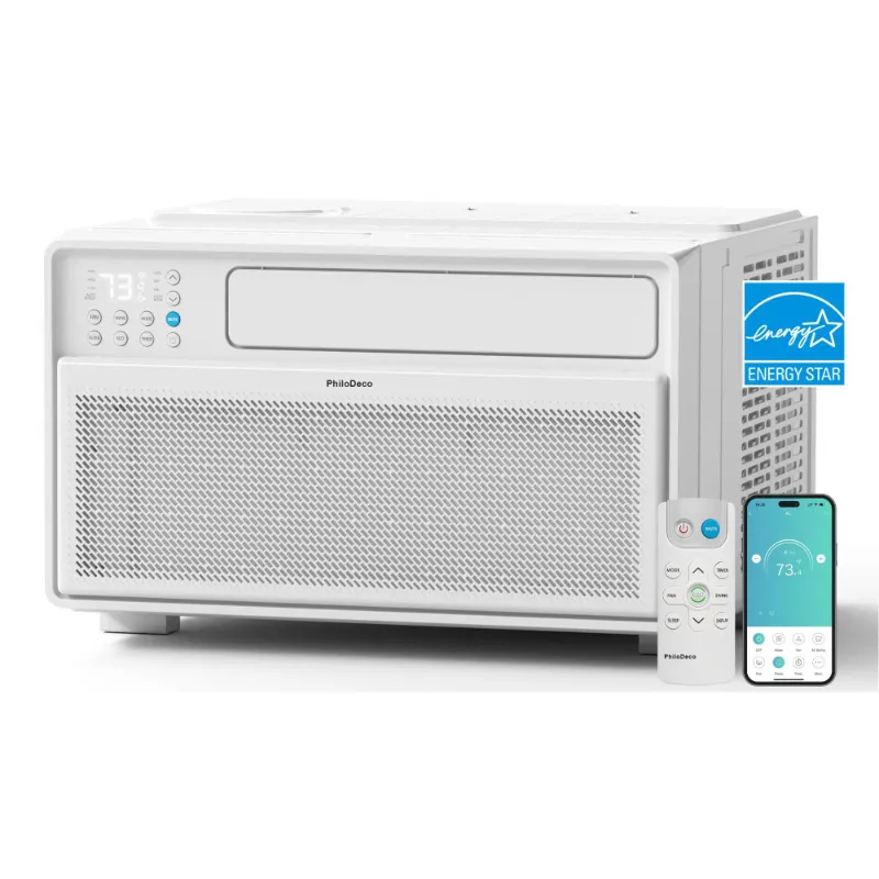 Photo 1 of  Energy Star Window Air Conditioner,12000 BTU 520 sq ft. Air Conditioner Window unit with Wifi Inverter Ac, Remote Control, Ultra Quiet & Easy Installation, ECO/24 Timer/Auto Restart