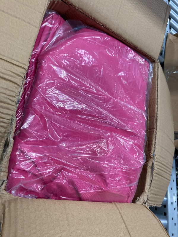 Photo 1 of 10 Packs Premium Round Tablecloth 90 Inch Hot Pink Polyester Cloth - Washable Fabric Cover for Wedding, Party, Banquet, Buffet, Holiday Dinner