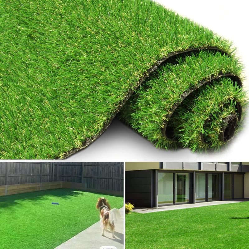 Photo 1 of 
FREADEM Artificial Grass Turf for Pet Dogs 8' x 10', Fake Grass Lawn with Drain Holes, Indoor Outdoor Synthetic Grass Mat for Garden Gym Patio...
