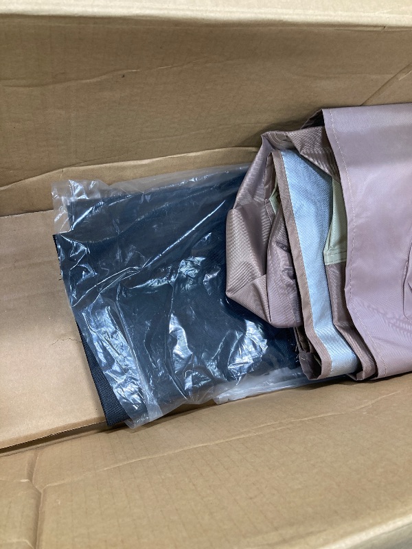 Photo 1 of ***DETAIL MEASUREMENT, EXACT STYLE, & TYPE UNKNOWN, SELLING AS IS***

Outdoor Pop Up Canopy with Mosquito Netting Patio Tent Backyard Canopy with 2-Tiered Vented Top 3 Adjustable Height, Beige/Taupe/SAGE 