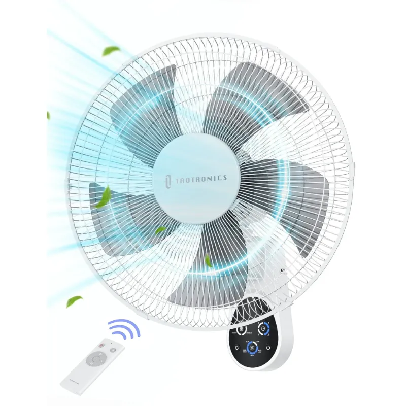 Photo 1 of 
Hero image 0 of Wall-Mount Fan with Remote, TaoTronics 16 Inch Wall Fan with 3 Wind Modes, 8 Hour Timer, 90 Degree Oscillating, White, 0 of 9





Reviewers highlighted: set up, wall, ease of assembly
Flash Deal
Visit the TaoTronics Store
Wall-Mount Fan 
