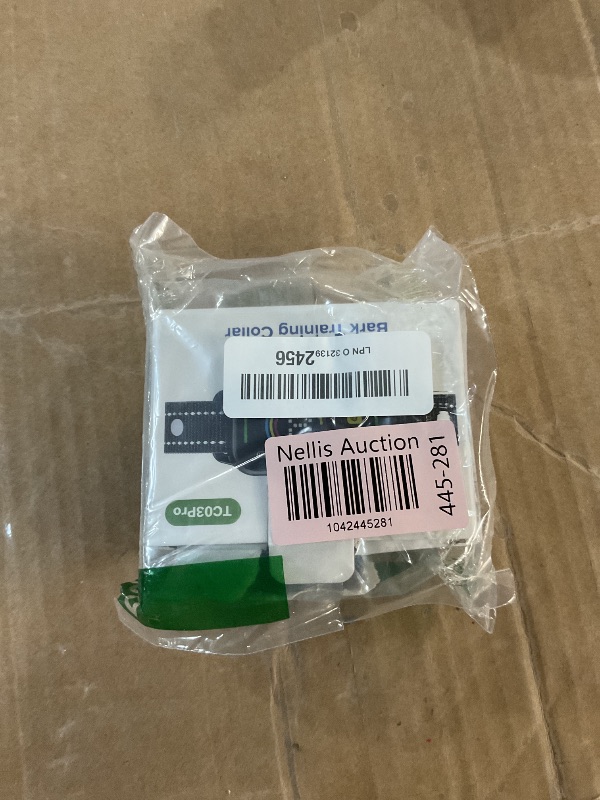 Photo 1 of DINJOO Bark Collar, Dog Bark Collar for Large Medium Small Dogs,Smart Bark Collar,Rechargeable Anti Barking Training Collar with 8 Adjustable Sensitivity,Bark Shock Collar with Beep (Dark Black)