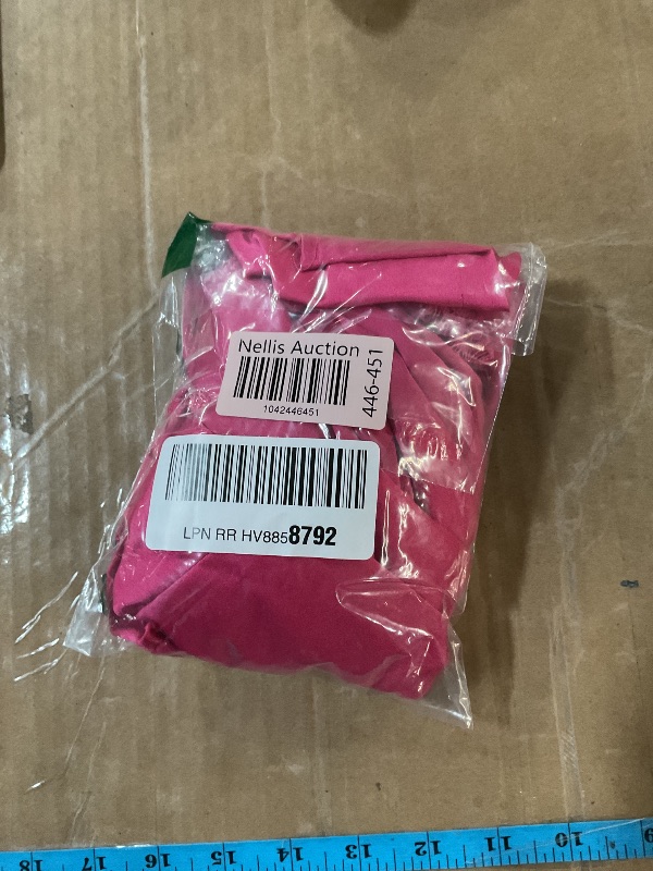 Photo 1 of (BAGGED) (XXL) SHENHE Women's Plus Size Lace Trim V Neck Sleeveless Satin Loose Tank Elegant Top Shirt Hot Pink XX-Large Plus