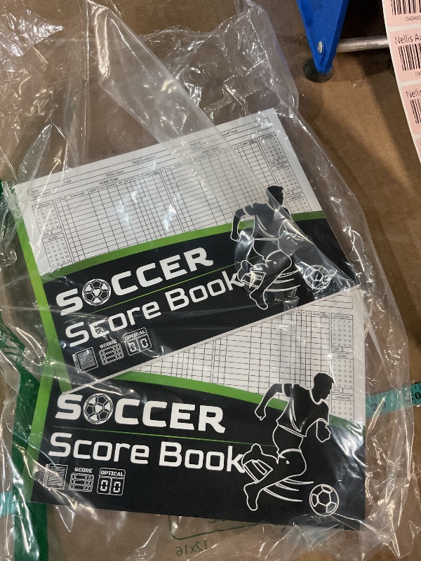 Photo 1 of * 2 scorebooks!* Soccer Scorebook: Record & Keep Track of Player Stats and Match Details